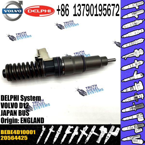 Diesel Injector 20564425, 85000606, BEBE4D10001, BEBE4D29001, BEBE4D40001 for VOL D12, 3989, Euro 4