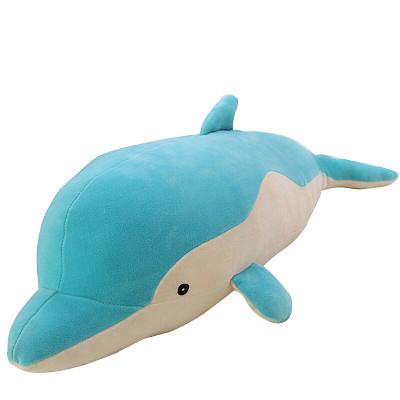 Quality Large Size Dolphin Soft Toy , Various Color Cotton Dolphin Stuffed Animal for sale