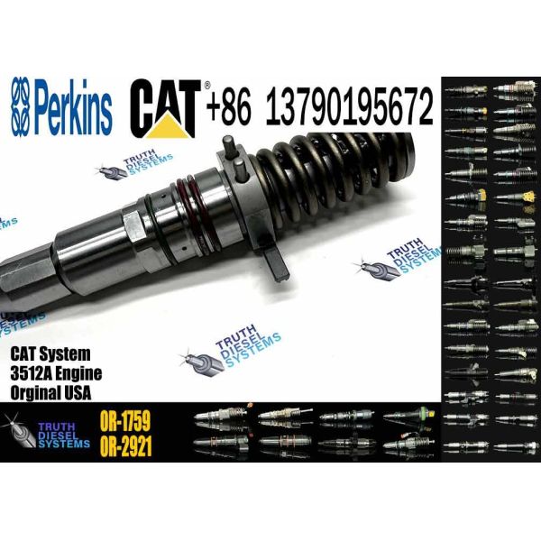 Hot Sale Injectors 61-4357 7E2269 7C-9576 0R-1759 0R1759 for Cat 3512 3516 3508 Engine Fuel Injector