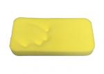 Yellow Color Soft Chair Memory Foam Arm Pads Covers Stretch Over Armrests Office