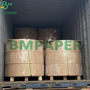 Wholesale 230gsm Brown Bottom Of White Coated Eco - friendly Liner Kraft Paper For Packing from china suppliers
