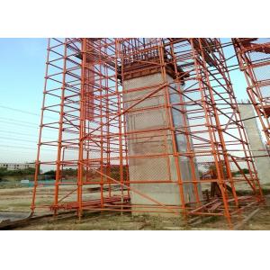 Safety Adjustable Cuplock Shuttering System , Cup And Lock Scaffolding