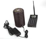 Wireless coaster pager queue call system pocsag transmitter keyboard and pager