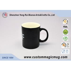 Personalised Heat Reactive Coffee Mugs , Full Color Changing Magical Mugs