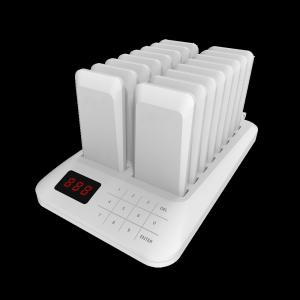 New design 800m long distance wireless calling system with 16 pagers for