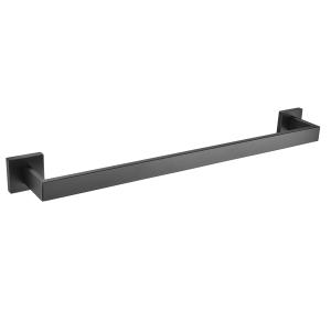 Single Towel Rail &Hand Towel Rail 83108-Square&Black color &Brush color&SS304
