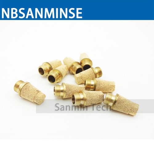 NBSANMINSE SET 1/8 1/4 3/8 1/2 3/4 1 Pneumatic Air Fittings Muffler Filter