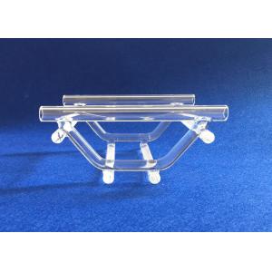 High Quality Customized Clear Quartz Boats Railboat for wafer