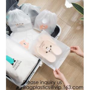 Compostable Biodegradable Matte Gift Drawstring Reusable Eco-Friendly Waterproof