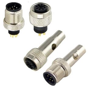 IP67 IP68 Waterproof Male Female Cable Connector M12 Circular Plug Type