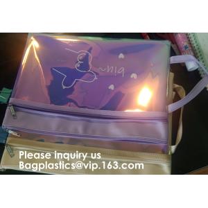 B4 A4 B5 A5 A6 zipper file office stationery Canvas zip document file bag