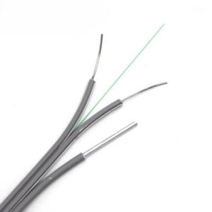 YARN LSZH Sheath Fiber Optic Drop Cable Single Mode G657A1 G652D