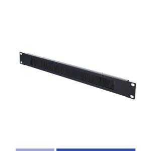 1U Brush Panel 19" Rack mount