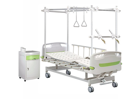 Quality Three function manual orthopedic traction bed in the ward for sale