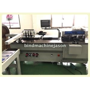 Spooling wire inserting machine with hole punching PBW580 for notebook