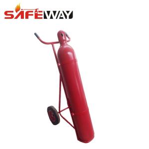 Co2 10kg Red Cylinder Extinguisher Fighting Fire Wheeled EN3 Certificate