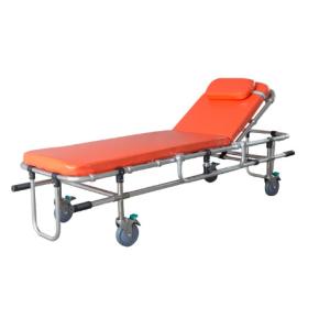 Class I 80 Degree Detachable Emergency Rescue Stretcher Aluminum Folding