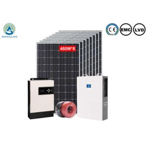China 5KW Residential Hybrid Solar System With 10KWH Lithium Battery on sale
