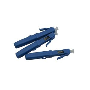Customized Single-mode Transmission LC APC/LC UPC Simplex Fast Connector for