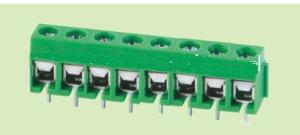 China pcb terminal blocks, terminal block screw type, 126R-5.0 pcb board 5.0 126R green terminal block terminal block on sale
