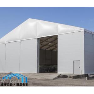 Industrial Temporary Warehouse Tent Solid Wall Durable Aluminum Structure