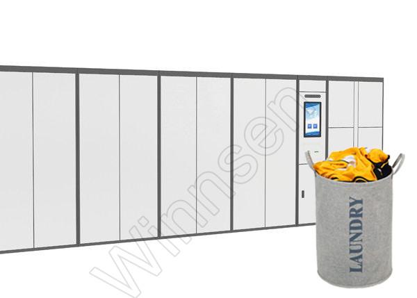 Quality Smart Pin Code Custom APP Laundry Dry Clean Locker Touch Screen With Remote Manage for sale