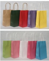 Promotional Customized corporate Paper Kraft Carrier Bag Printing with OEM/ ODM