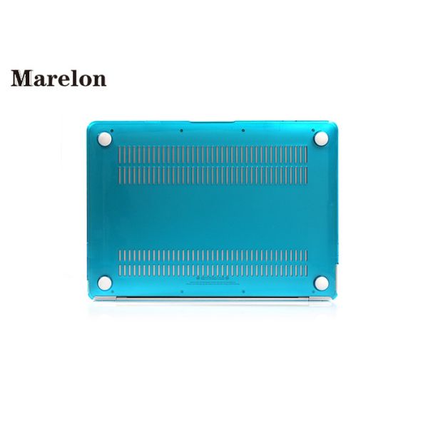 Transparent Crystal Macbook Laptop Cover Case Greaseproof Keep Running Cool Holes