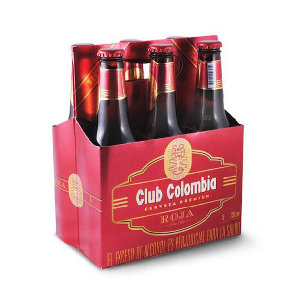 Custom Logo Printed Paper Beer Wine Box Carton Wine Set Gift Packaging Box For