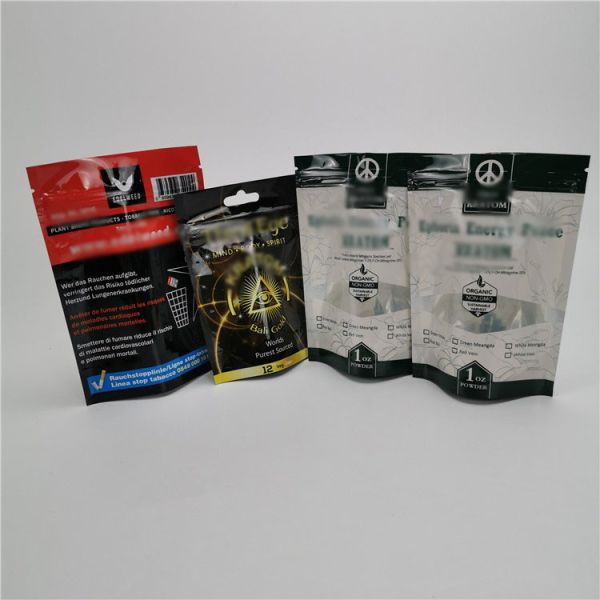 Candy Cookies Packaging Plastic Stand Up Pouch Smell Proof Child Resistant Exit Bag