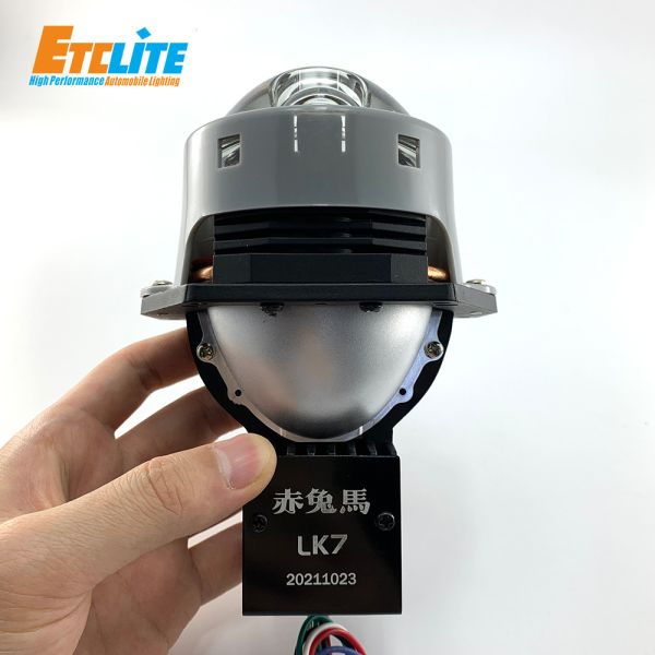 Bi-Led Projector Laser Lens Headlight Lamp Universal 3.0 Inch Retrofit Cool