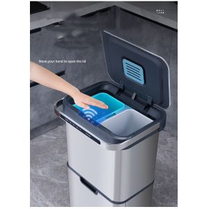 Commercial Large Double-layer Dry and Wet Separation Smart Sensor Motion Waste