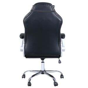 Contemporary Design Style Gaming Chair with Headrest and Adjustable Armrests