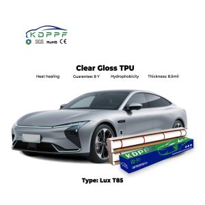China 8.5mil Anti Scratch Heat Repair Clear Transparent Tpu Car Ppf tpu Paint Protection Film on sale