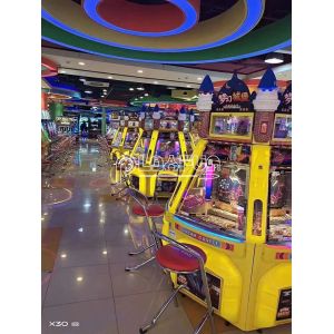 Playfun Dream castle Coin pusher machine ticket redemption lottery games arcade