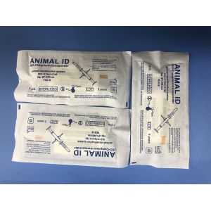 Pet Mink / Pig Injectable Microchips , Global Unique ID Code Electronic Tag