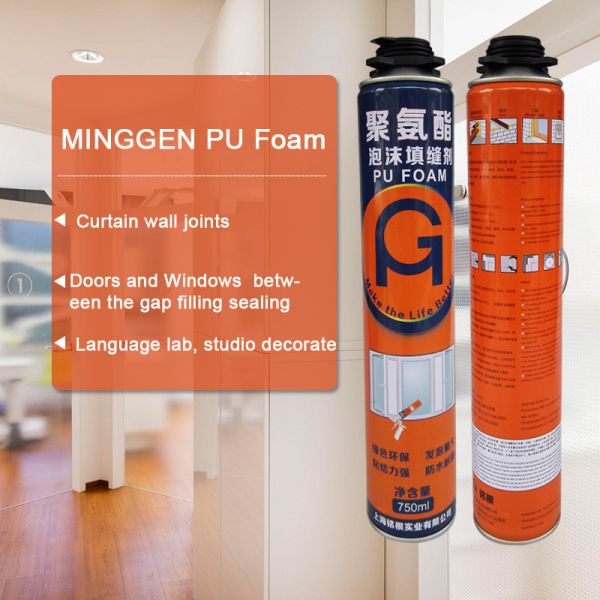 Quality Eco Friendly Polyurethane Foam Glue , Multiple Purpose Polyurethane Foam Sealant for sale