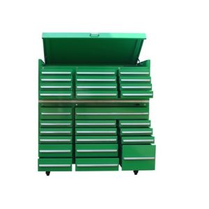 Stainless Steel Tool Box on Wheels with Cabinet 72 41 Inch Professional Tools