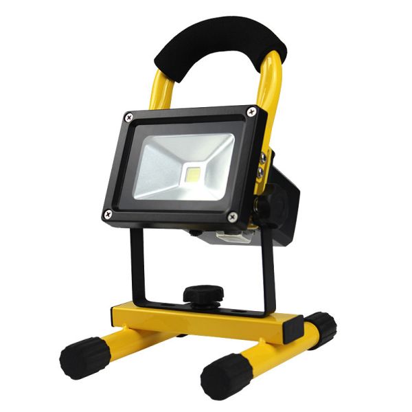 IP65 Emergency outdoor Rechargeable Led Flood Light IP65 Waterproof With high