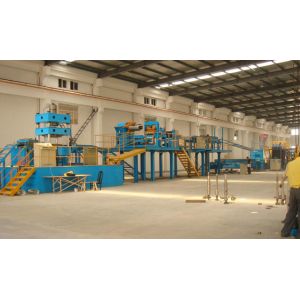 Light Weight Aluminum Sheet Continuous PU/EPS Sandwich Panel Production Line
