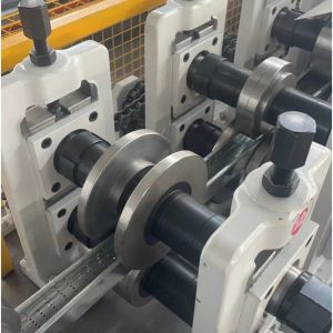 Two In One Stud And Track Roll Forming Machine 75m/Min With Cr12Mov Blades