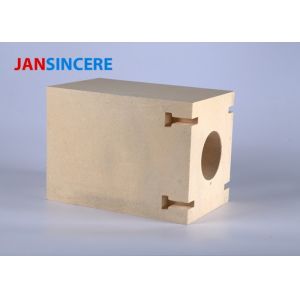 Wholesale Square High Mechanical Strength Zirconia Bricks , Refractory Fire Bricks from china suppliers