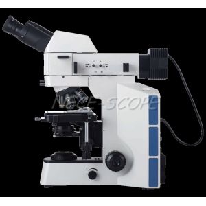Hair Fiber Metallurgical Objective Lenses Microscope 5W LED Quintuple Nosepiece