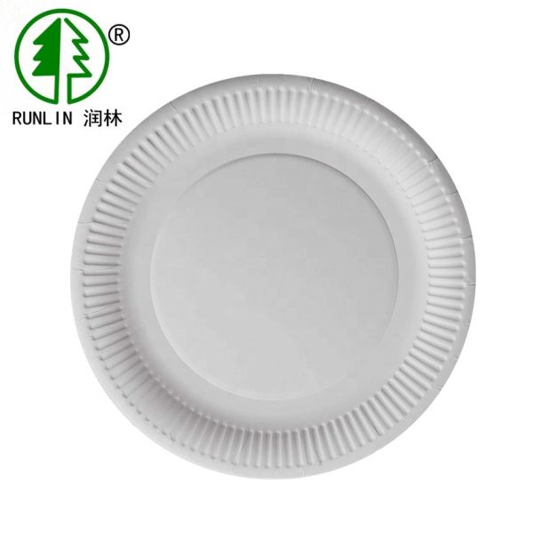 Quality Round Nontoxic Biodegradable Sugarcane Bagasse Plates 6 Inch Round Appetizer Plates for sale