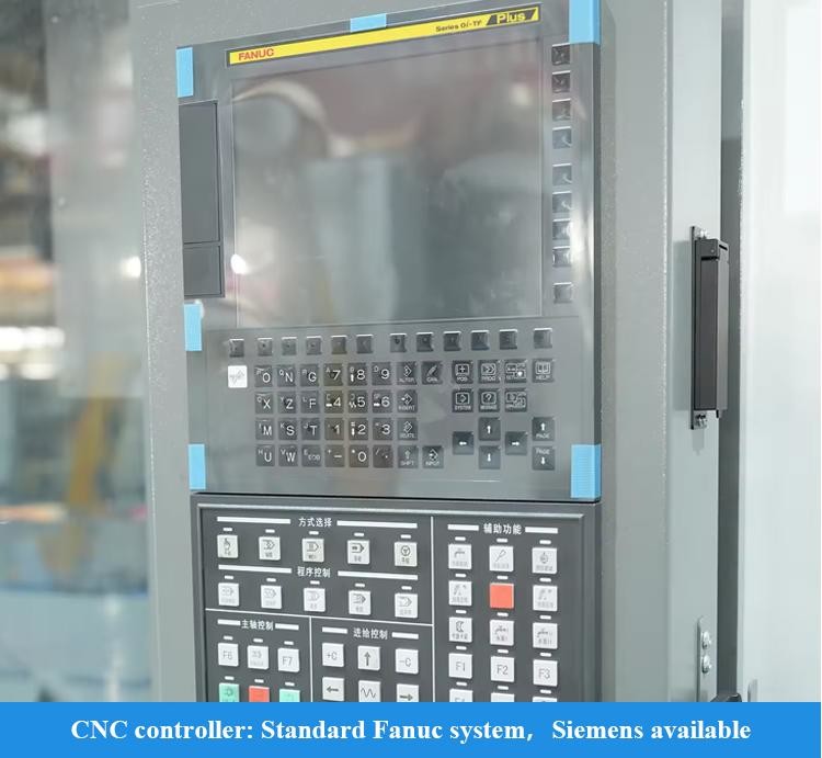 High Cost Performance T6 CNC Machining Lathe Metal Turning Center SMTCL Vertical