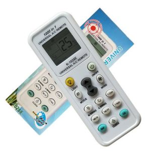 Fingerprint Proof Tempered Glass Universal Ac Remote Control K-1028E