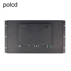 PC Metal Frame Rack Mounting Open Frame Resistive Touch Monitor 18.5" Industrial