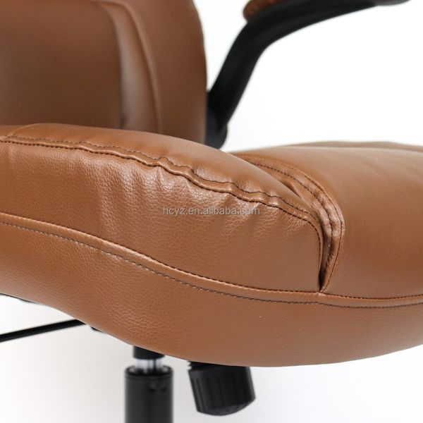 Comfortable PU Leather Swivel Executive Chair for Office Furniture Manufacture Manager