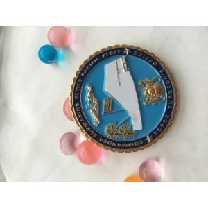 Zinc alloy stamping engraved Custom Made Challenge souvenir coin