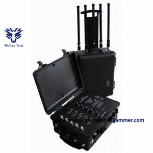 Portable Wireless Signal Jammer Efficient Range Radius Up To 200 Meters Long